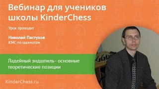 Ладейный эндшпиль - основные теоретические позиции