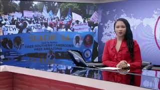 Breaking News. Southern Cameroon Ambazonian celebrate their independence in South Africa