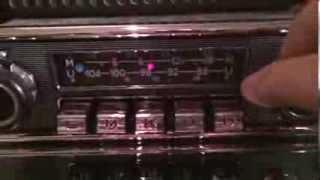Chromelondon Blaupunkt Karlsruhe DeLuxe Vintage Classic Car radio test