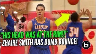 "HIS HEAD WAS AT THE RIM!!" 76ers Zhaire Smith Best Athlete in NBA Draft?