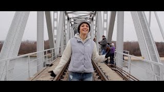 Девушка оригинально поздравила своего любимого с Днем Рождения. Гомель 2014