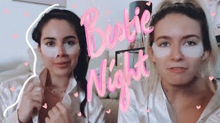 CUTE BESTIE PAMPER NIGHT!! | FEAT. LOUNGE UNDERWEAR HAUL | Sophia and Cinzia | ad