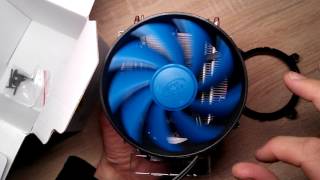 Распаковка DeepCool GAMMAXX 200T