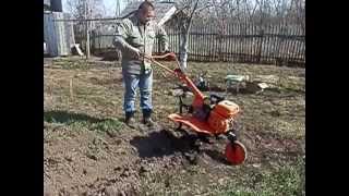 Второе испытание Patriot Garden T 7/750 2FB PG Dakota с культиваторами