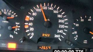 Mercedes S320 W140 0-200 231HP