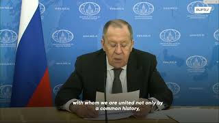 'Russia does not intend to infringe on interests of Ukrainian citizens' - Lavrov