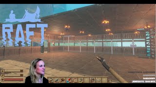 Raft ?‍♀️ 205: 85. Große Insel | Loot in HQ & Räume bauen ohne Säulen Tutorial