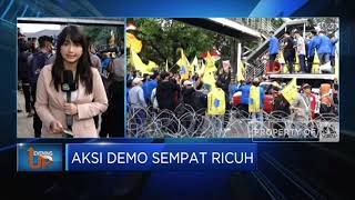 Tolak Kenaikan BBM, Demo Mahasiswa Sempat Ricuh!
