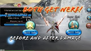 Toram Online - Shining Cross Before and After Nerf! + Decoy Shot after Nerf! Still Worth it?!