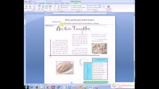 Giải đề thi mẫu MS WORD, thi chứng chỉ A tin học văn phòng