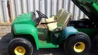 1995 JOHN DEERE GATOR 6X4 All Terrain Dump Truck Utility Vehicle - LEXINGTON, KY