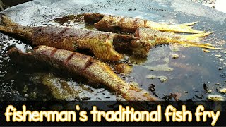 King of taste Dhanushkodi tamil fisherman's traditional fish fry its a very famous food Rameshwaram