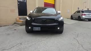 INFINITI FX/QX Custom ledlights by ZETT,тюнинг передней оптики