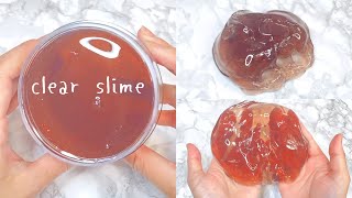 【ASMR】むっちりクリアスライムを触るーClear Slimeー【音フェチ Slime 슬라임】