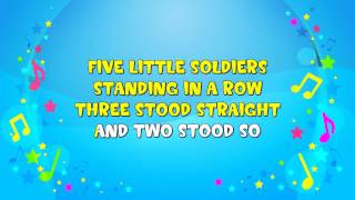 Five Little Soldiers Sing A Long