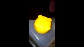 Проверка крышки расширительного бачка Калины.