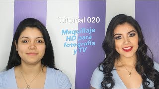 020 - Tutorial Maquillaje HD para fotografía y TV