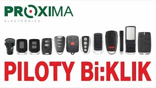 Piloty Bi:KLIK marki Proxima