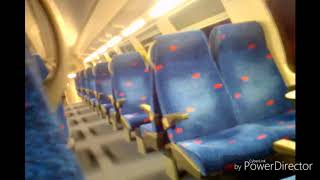 In Ben Gurion Airport to Tel Aviv train at night/в поезде из аэропорта Бен Гурион в Тель Авив ночью.