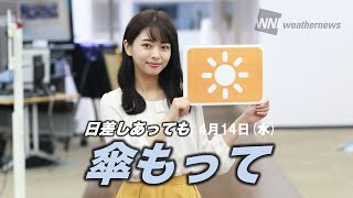 お天気キャスター解説 4月14日(水)の天気