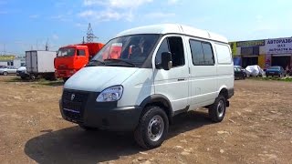 2015 ГАЗ 27527 Cоболь 4х4. Обзор (интерьер, экстерьер, двигатель).