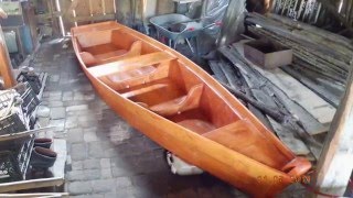 Деревянная лодка 3 года эксплуатации