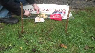 Bushcraft Danmark fire challenge