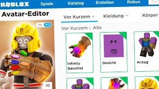 WIR ERSTELLEN EINEN THANOS ACCOUNT! (Roblox)