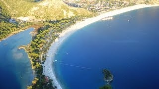 Oludeniz is the paradize for parapentos