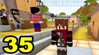 PELEA EN EL PUEBLO | #SOLOMINECRAFT2 | Episodio 35