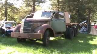 International D-246F and Zil-130