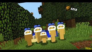 Танец маленьких утят l Майнркрафт  (-)The chicken dance l Minecraft