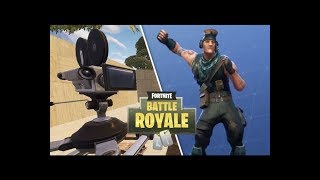Fortnite Dance in Front of Different Film Cameras map locations