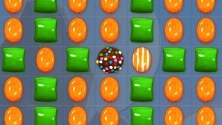 Candy Crush - CRAZY GREEN & ORANGE CANDIES COMBO!!