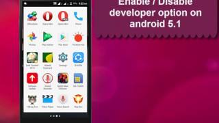 How To Enable / Disable Developer Option on Android Marshmallow