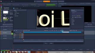 Pinnacle Studio 21 -  3d text