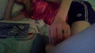 Tickle war w/ my mom :3