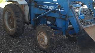 GovDeals: Ford 1700 4-Wheel Drive Tractor with Front Loader