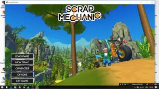 Как добавить постройку в пиратский Scrap Mechanic