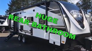 NEW 2020 GRAND DESIGN IMAGINE 2600RB REAR BATHROOM TRAVEL TRAILER Dodd RV SHOW TOUR PEBBLE DECOR
