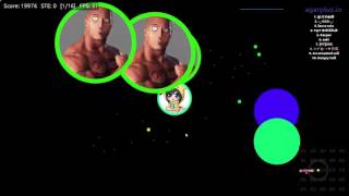 Agar.io Domination ft Slick #2