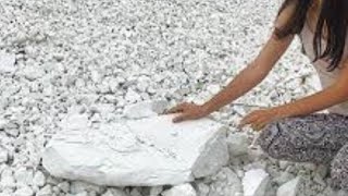 Как добывают мел и глину///how chalk and clay are mined