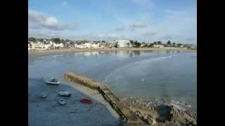Timelapse tide marée montante plage de toulhars 6H en 2mn