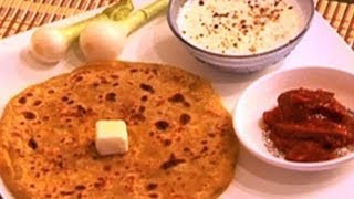 Onion Paratha Recipe