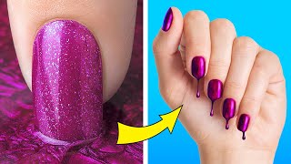 Fast Beauty Tricks, Nail Art Ideas And Makeup Hacks