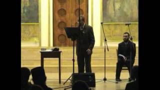 Theodoros Vassilikos - Festival de muzica bizantina Cluj Romania 2006