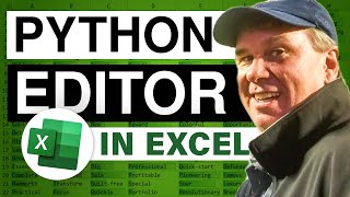 Excel Adds Python Editor 27 Days After Python Debuts - Episode 2625