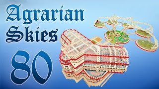 Minecraft FTB: Agrarian Skies #80 просто серия про генератор булыжника :)