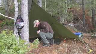 WILDERNESS CAMPING WITH A TARP