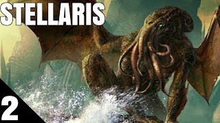 MY SALVAGE - Star Spawn of Cthulhu - Stellaris Lets Play Part 2